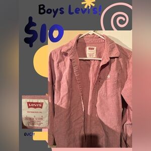 Levi's Dusty Pink Casual Shirt